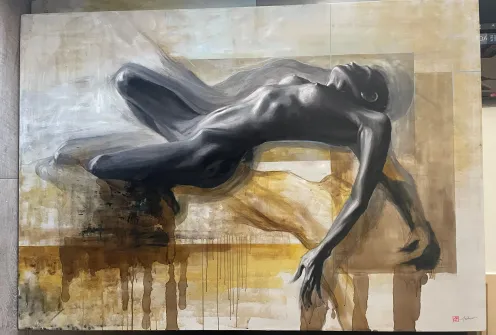 Dehumanisation IV — Oil on canvas