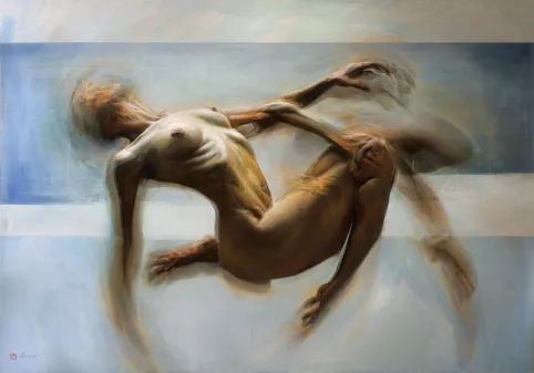 Dehumanisation V — Oil on canvas