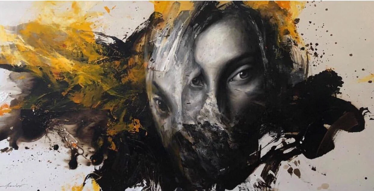 Figment — Oil on canvas · 100 × 200 cm · 2018